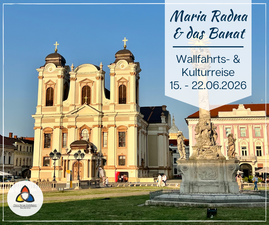 Domkirche zu Temeschwar im Banat / Rumänien mit den Daten zur Wallfahrts- und Kulturreise (c) Markus Krastl Domkirche zu Temeschwar im Banat / Rumänien mit den Daten zur Wallfahrts- und Kulturreise
