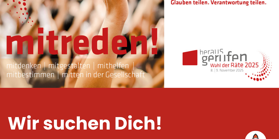 Bild zur Pfarrgemeinderatswahl 2025, erhobene Hände bei Abstimmung